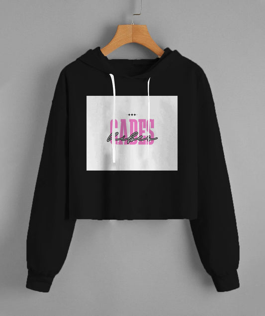 Lady'S Cropped Hoodie