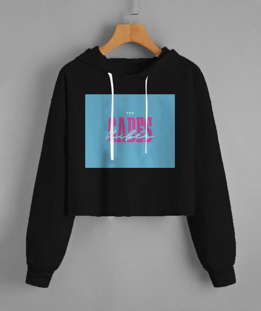 Lady'S Cropped Hoodie | Independent Trading Co. AFX64CRP